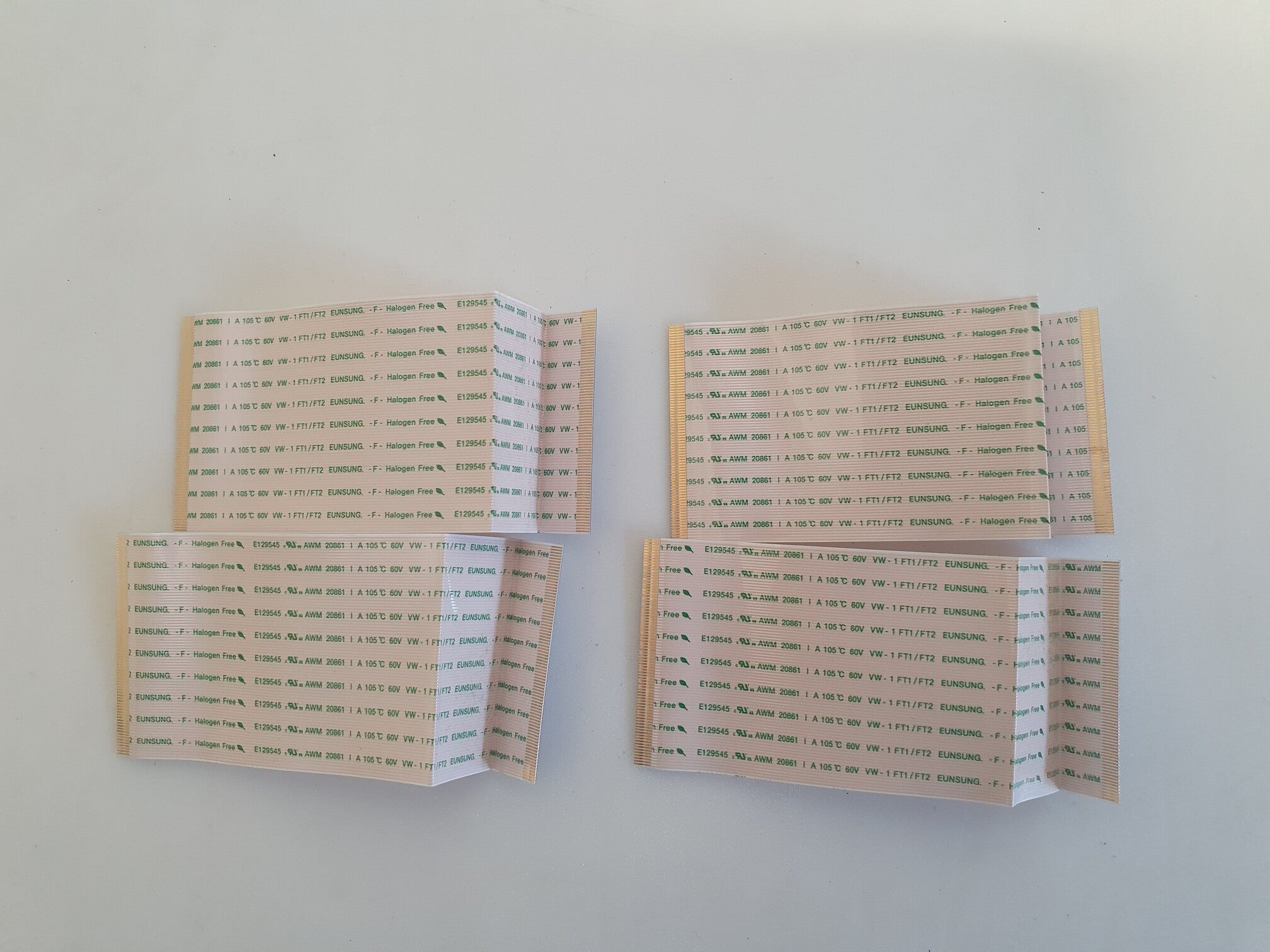 T-Con to LCD Panels lvds cable EUNSUNG E129545 AWM 20861 LG 55EG910V