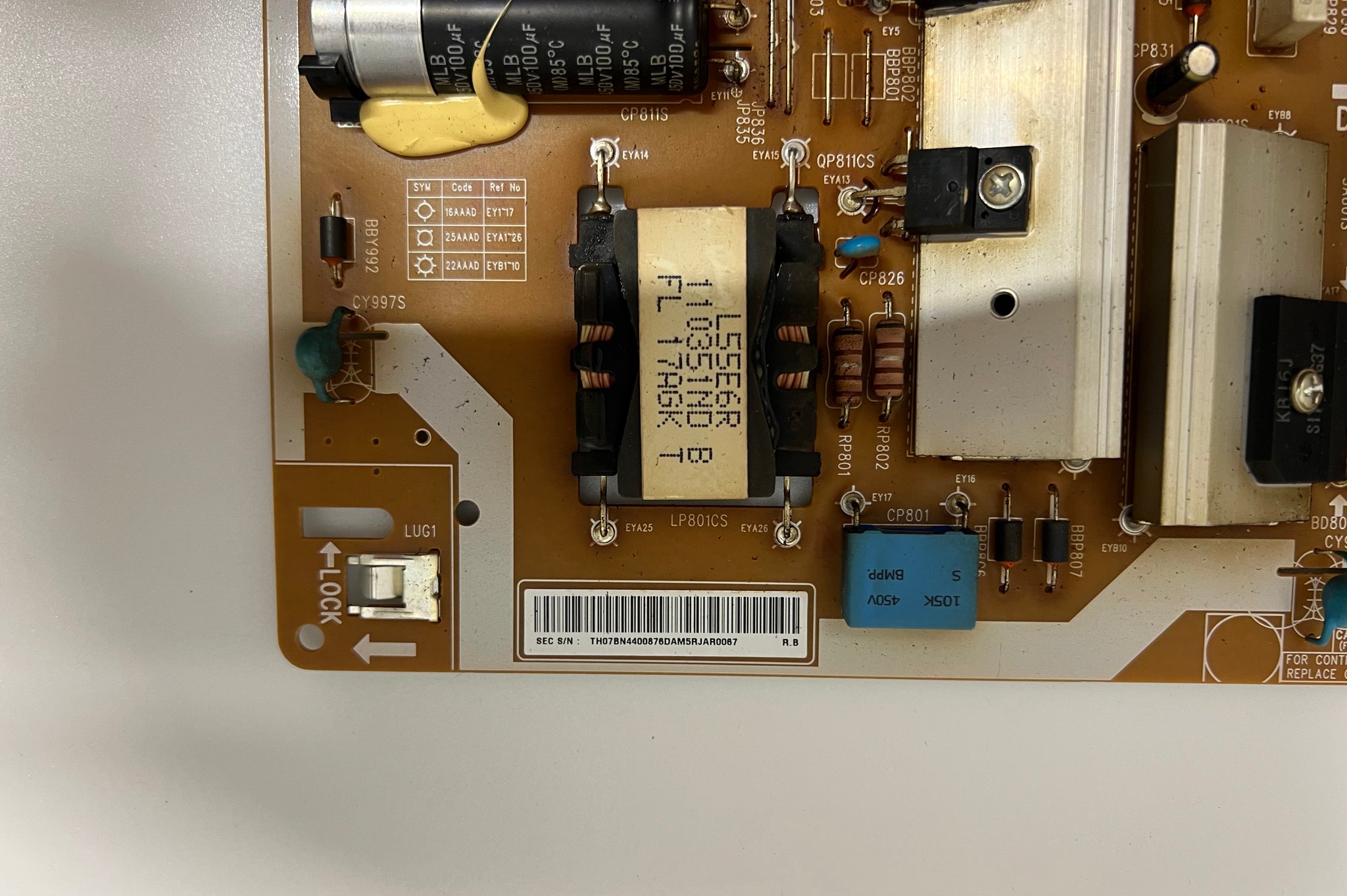 BN44-00876D L55E6R_KHS power supply for Samsung UE49MU6475U