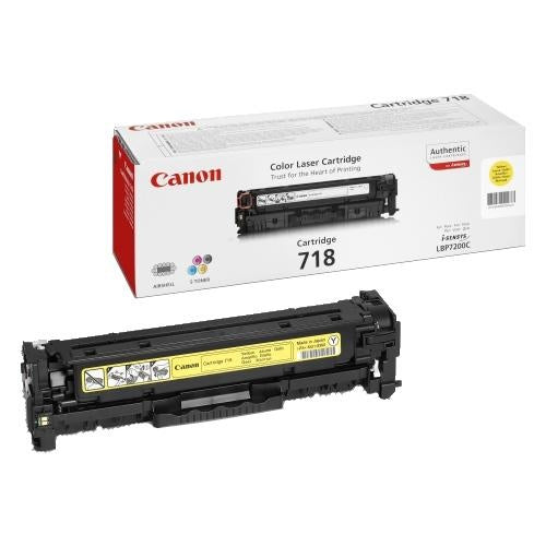 Canon Cartridge 718 Yellow (2659B002)