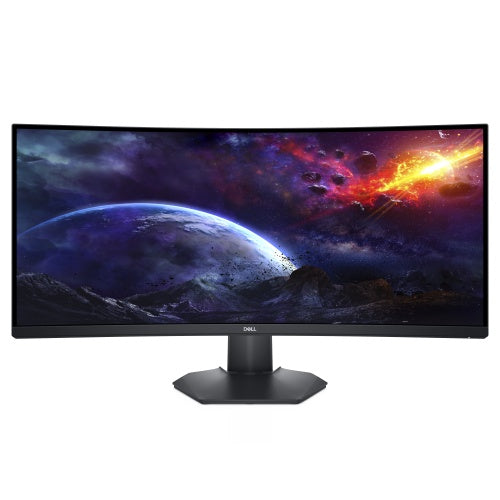 Dell S3422DWG Monitor 34'' VA WQHD 3440x1440, 1 ms, 400 cd/m2, 144 Hz, Black