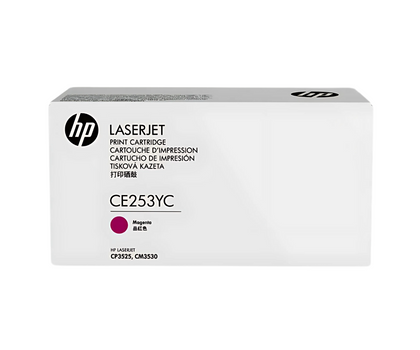 Original HP CE253YC MAGENTA toner cartridge