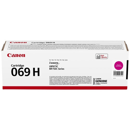 Canon CRG 069H (5096C002) Toner Cartridge, Magenta