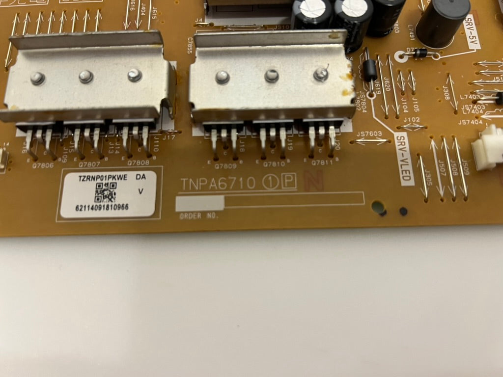 TNPA6710 power supply for PANASONIC TX-55FX750B