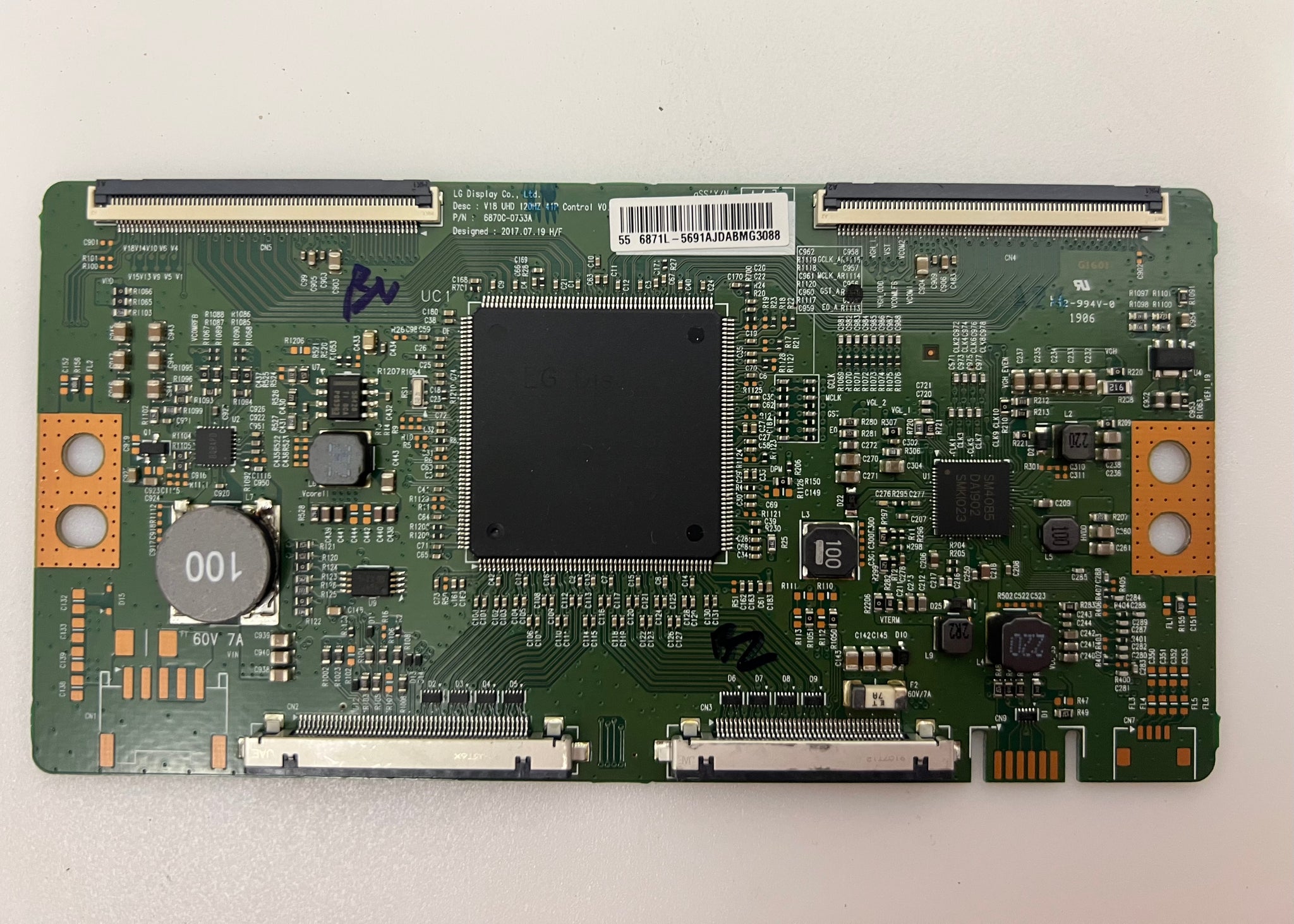 6870C-0753A T-CON BOARD FOR PHILIPS 55PUS8303/12