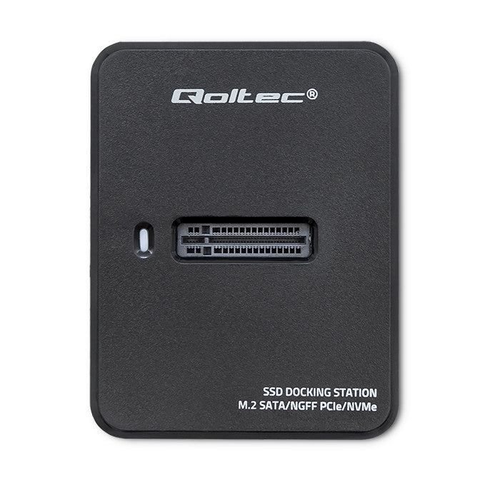Qoltec Docking station SSD  M.2 SATA/PCIe | NGFF/NVMe | USB 3.1