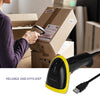 Qoltec Wired laser scanner 1D | USB