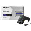 Qoltec Laser barcode scanner 1D | 2D| Black