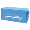 Qoltec LiFePO4 lithium iron phosphate battery | 12.8V | 200Ah | 2560Wh | BMS