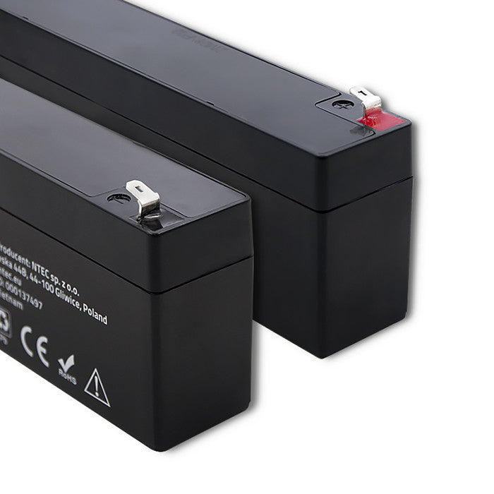 Qoltec AGM battery | 12V | 2.3Ah | Maintenance-free | Efficient| LongLife | for UPS, scale, cash register