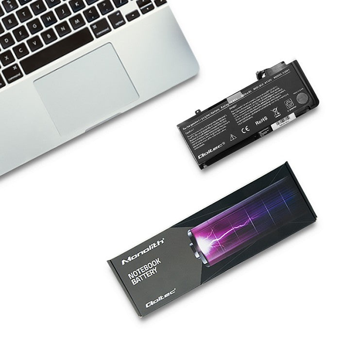 Qoltec Battery for Apple MacBook Pro 13" | 5800mAh | 10.95V