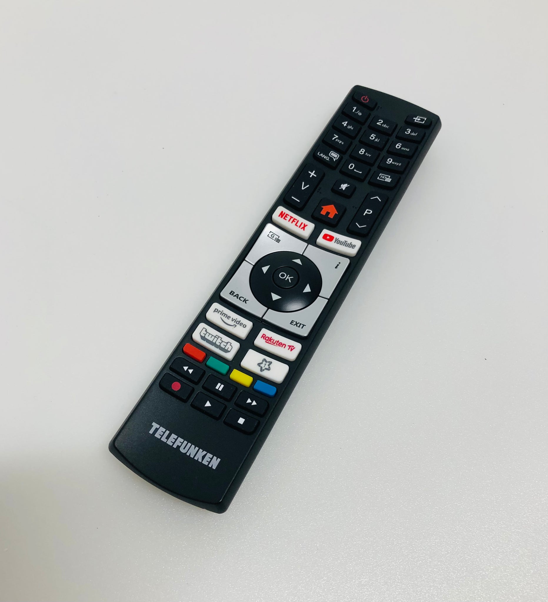 Original remote control for Telefunken XU55K700 