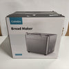 Ecost Customer Return, Stainless Steel Bread Maker with 15 Hour Preset, 15 Preset Programmes, 1 kg L