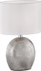 Ecost customer return Action by Wofi 845601706000 Table Lamp, Ceramic, 40.0 Watts, E14, Si