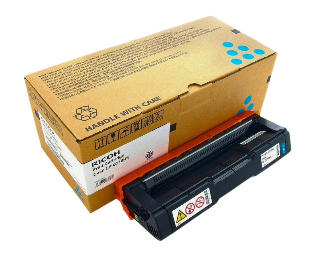 Original Ricoh Cyan Toner Cartridge (406492)