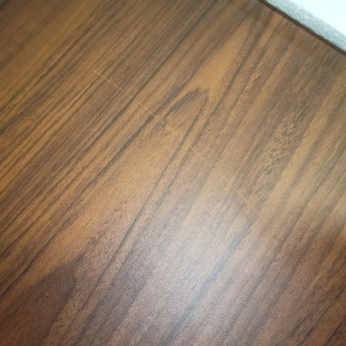 Ecost Customer Return, Laminated particle board desk Up Up, dark walnut 1200x750mm