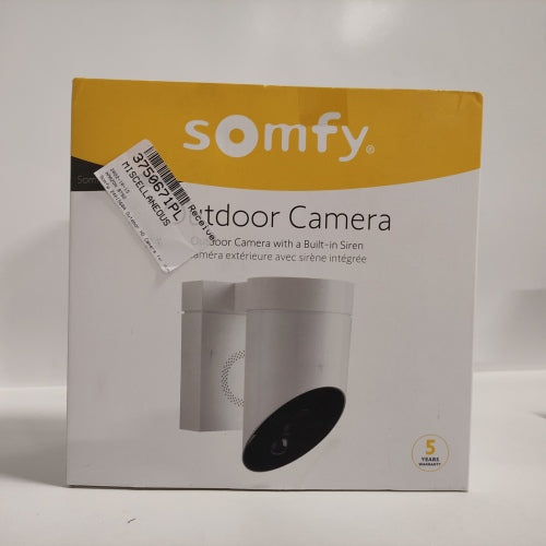 Ecost customer return Somfy Surveillance Camera, 2401560A