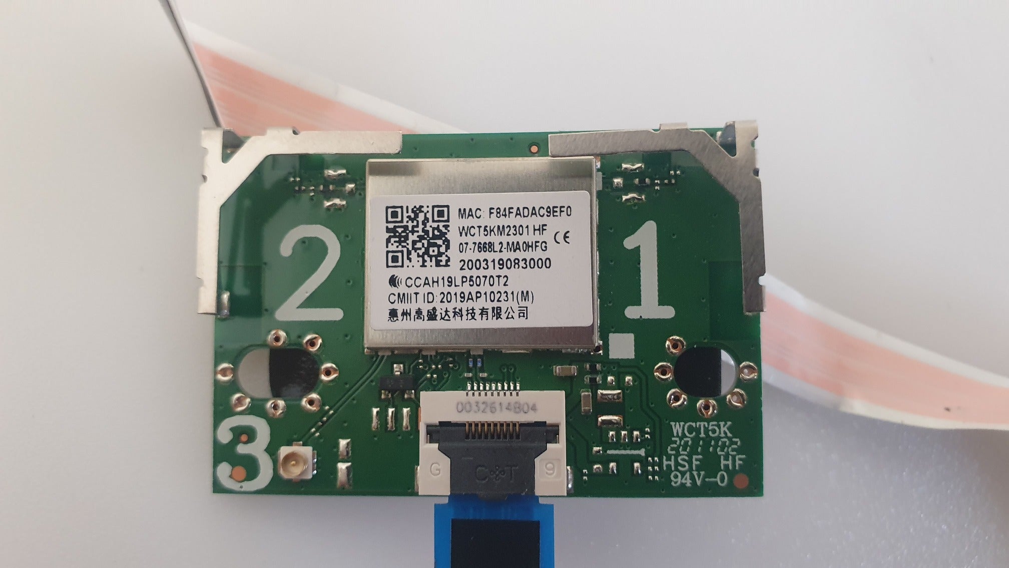 WiFi Module WCT5KM2301 HF for TCL 55QLED800X1