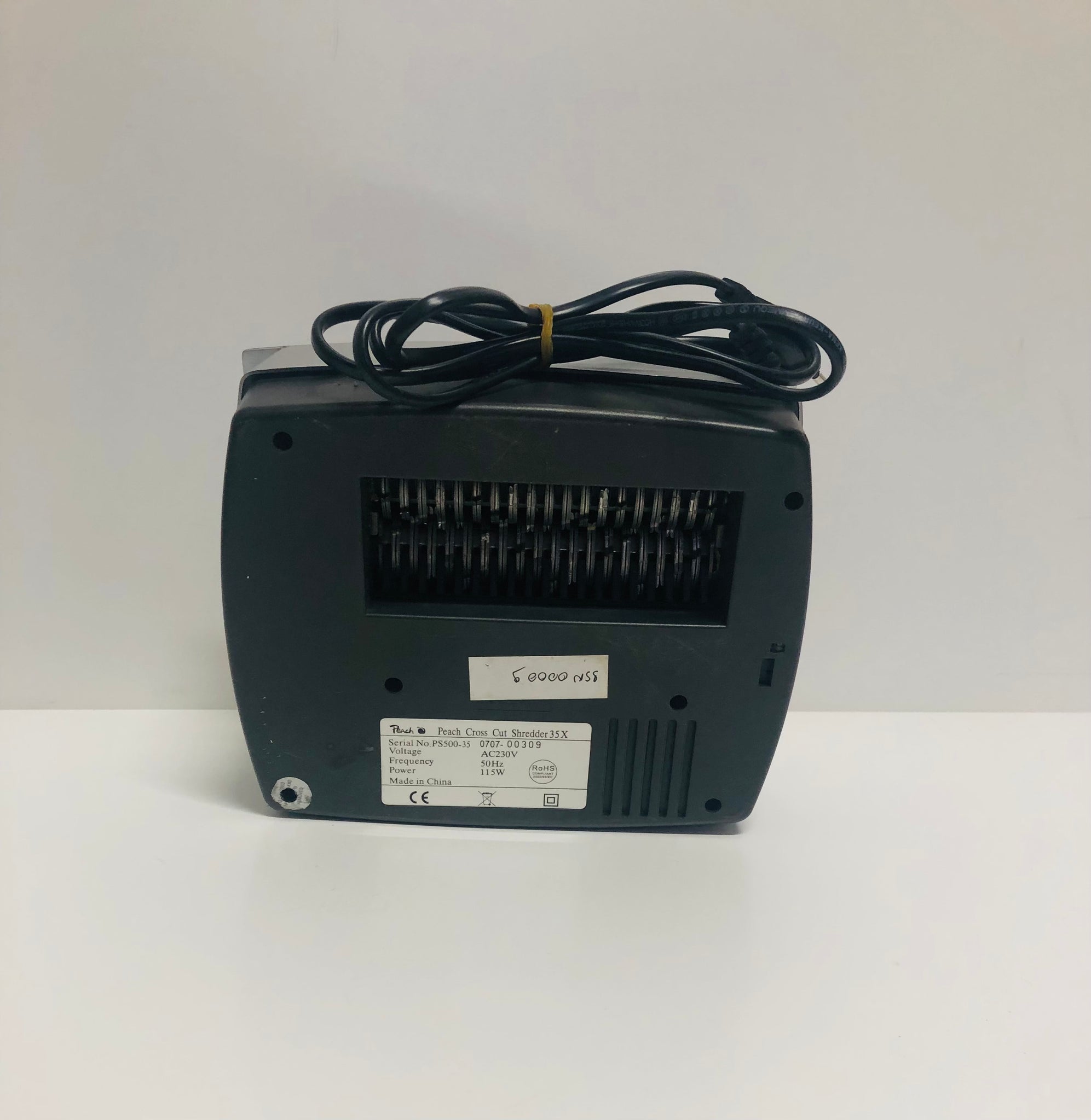 Peach Cross Cut Shredder 35X