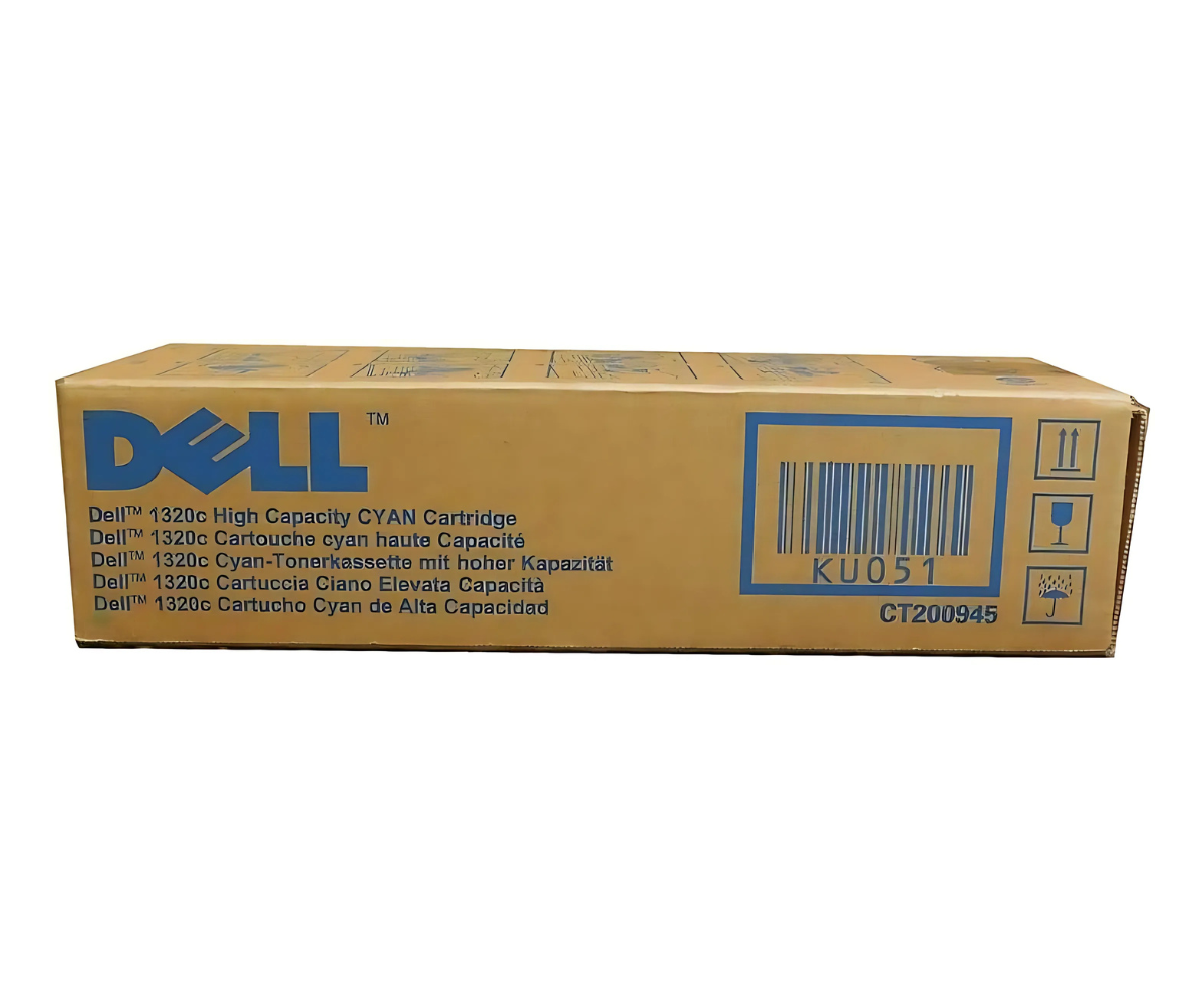 Original Dell KU051 Cyan Toner Cartridge 1320c Laser Printer