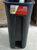 Ecost customer return Tayg Lid grey waste bin 80 litres with pedal, black base (433009)