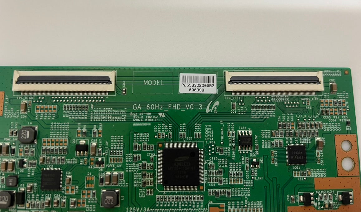 GA_60Hz_FHD_V0.3 t-con board for Toshiba 46