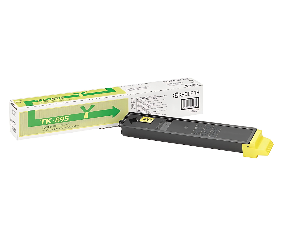 Original Kyocera Yellow Toner Cartridge (TK-895Y)