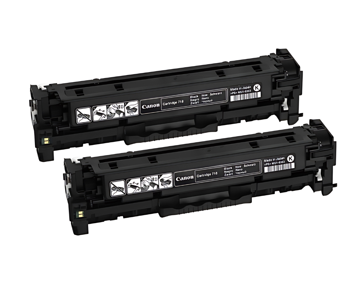 OEM Original Toner Canon 718 Black Double pack (2662B005)