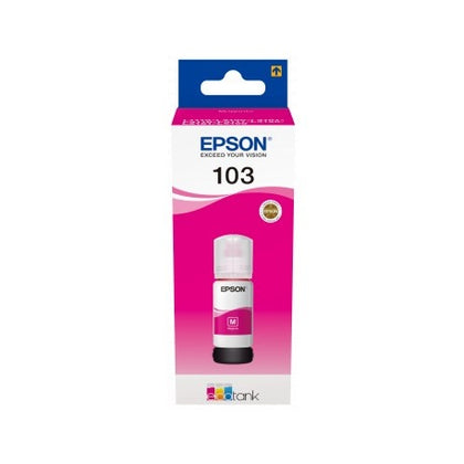 Epson 103 EcoTank (C13T00S34A) Ink Refill Bottle, Magenta