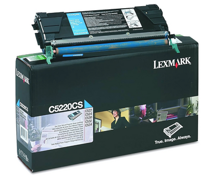 Original Lexmark Cyan Toner Cartridge (C5220CS)