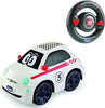 Ecost Customer Return Chicco Fiat 500 Sport remote -controlled car for children, radio -controlled c
