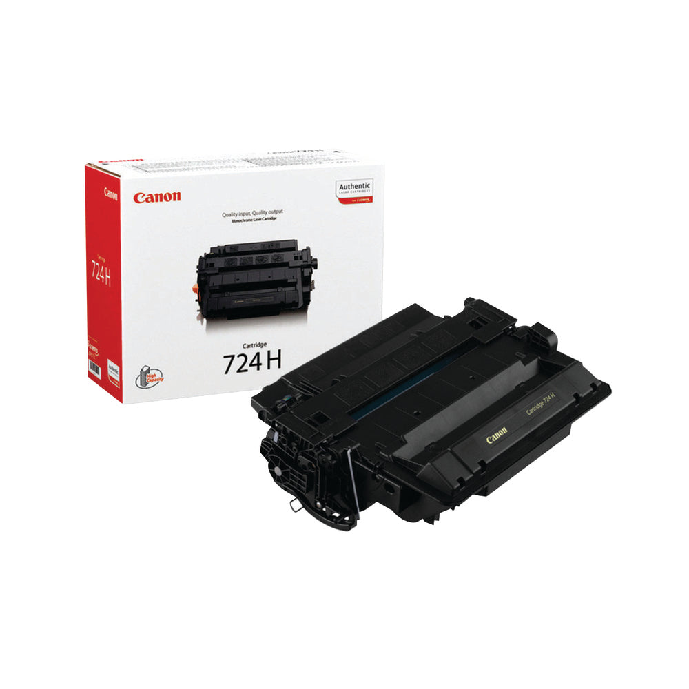 Canon OEM 724H high yield toner cartridge (3482B002) - open box