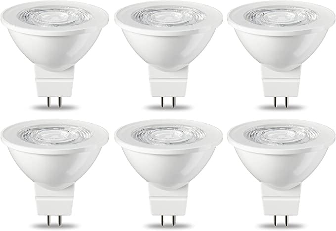 Ecost customer return Amazon Basics GU5.3 LED Bulb MR16, 4.5 W (Replaces 35 W)