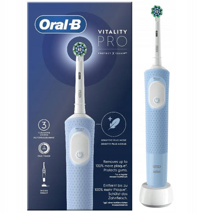 Oral-B Vitality Pro Protect X Clean Electric Toothbrush, Blue