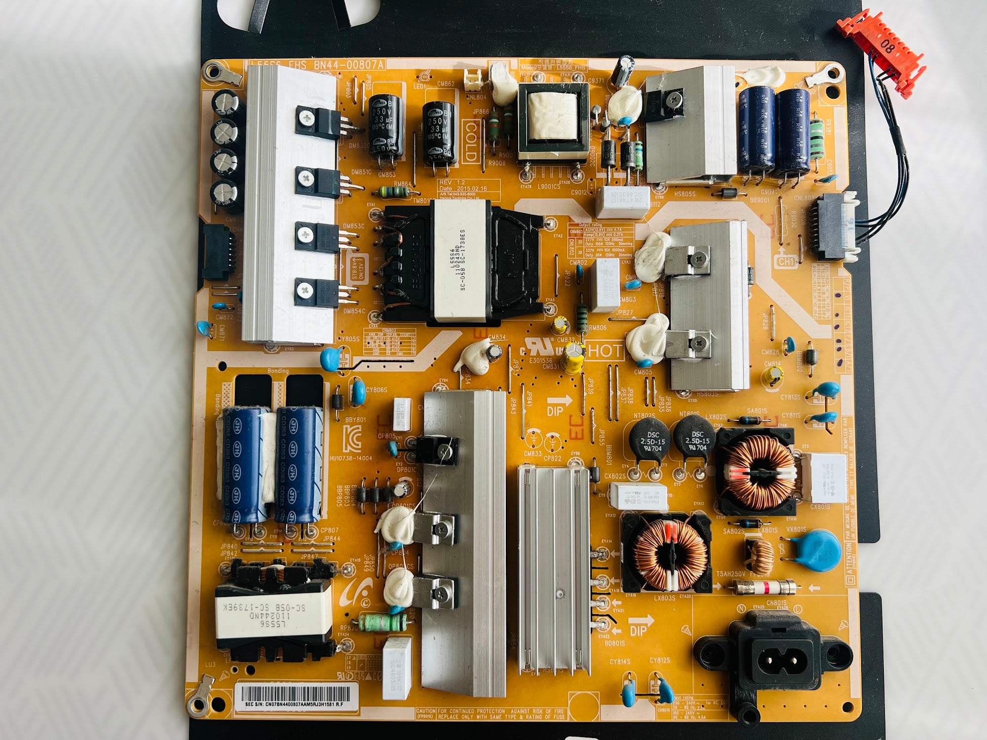BN44-00807A power supply for Samsung UE50KU6075U