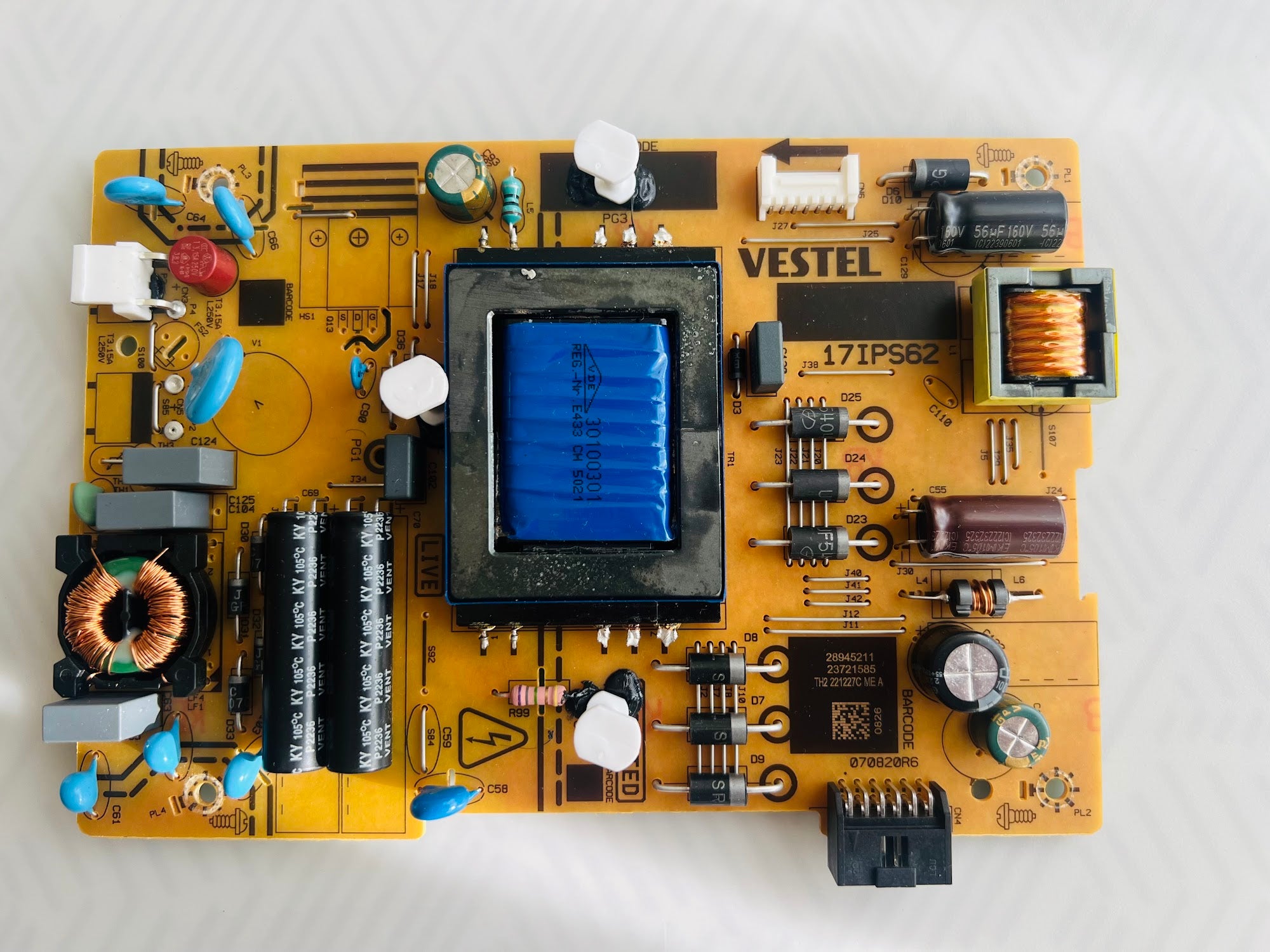 Vestel 17IPS62 power supply (JVC LT-43C700 type)