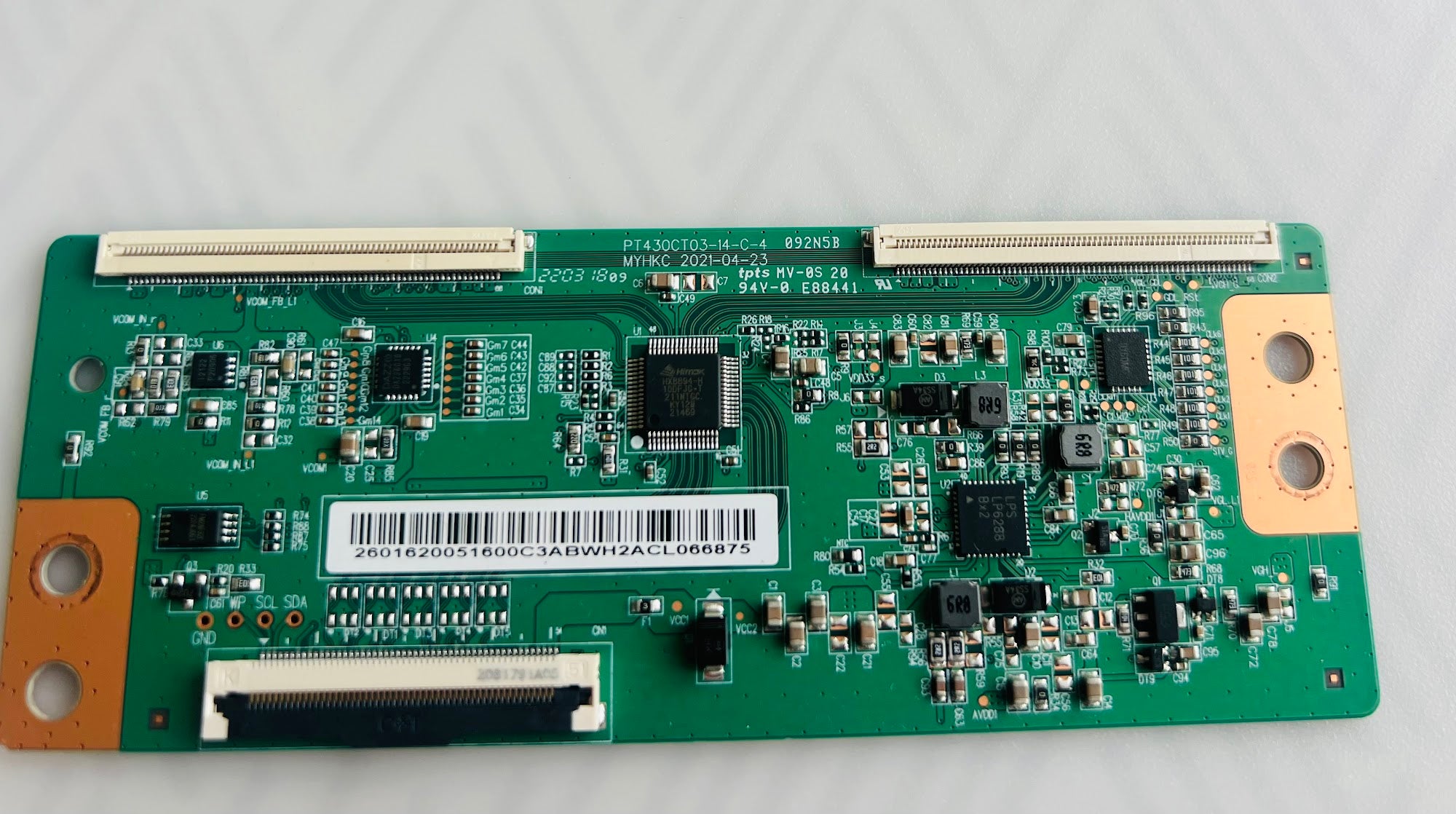 PT430CT03-14-C-4 T-con (JVC LT-43C700 type)