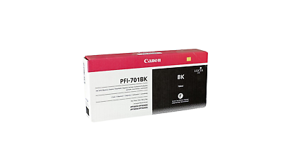 Canon PFI-701BK Black Ink Cartridge 700ml