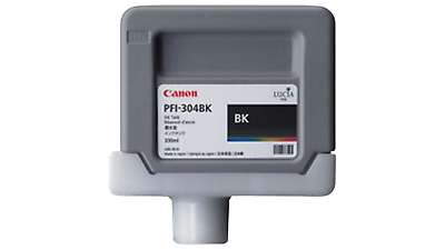 Canon PFI-304BK Black Ink Tank 330ml