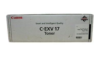 Canon C-EXV 17 black original toner cartridge