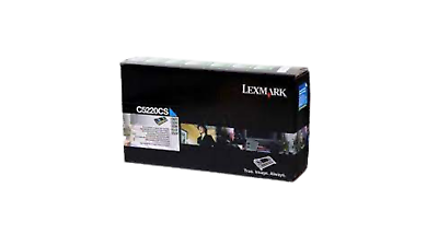 Original Lexmark C5220CS Cyan Toner Cartridge