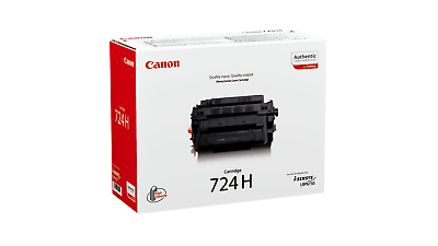 Canon 724H original black toner - open box