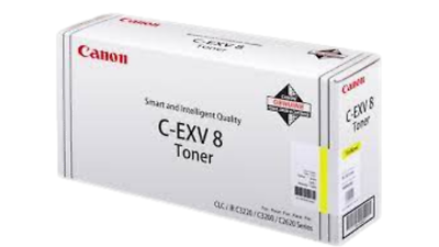 Original Canon C-EXV 8 yellow toner cartridge 7626A002