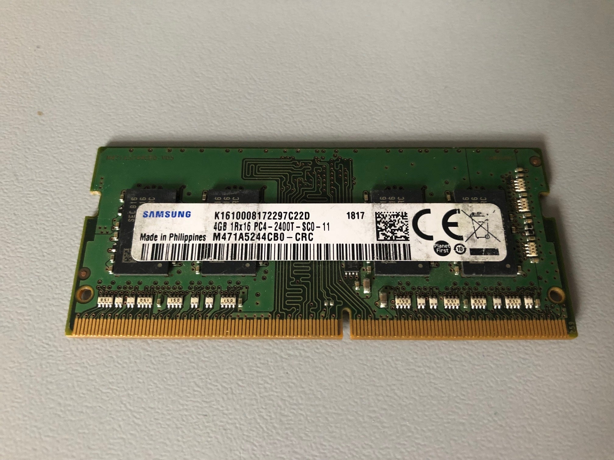 M471A5244CB0-CRC DDR4 SDRAM memory module 