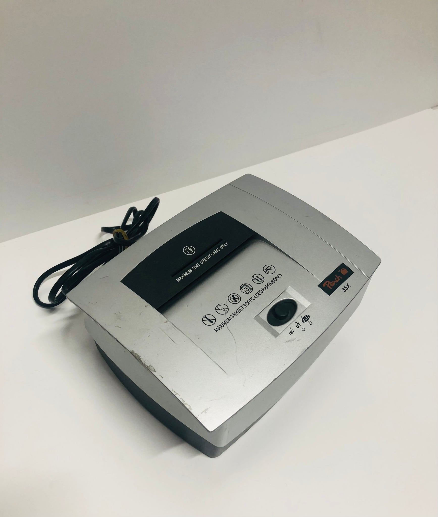 Peach Cross Cut Shredder 35X