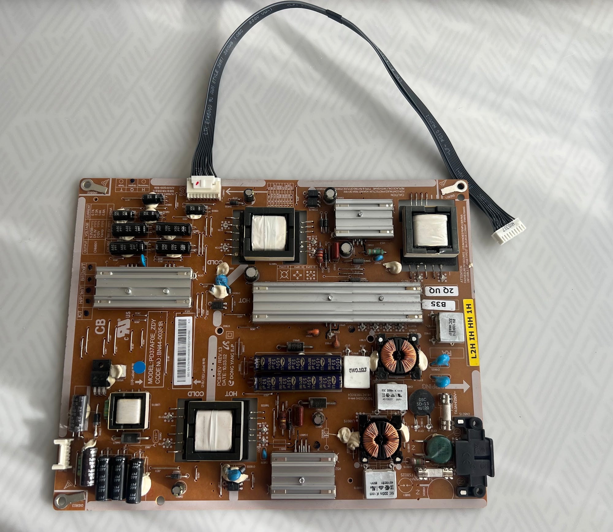 BN44-00351B PD37AF0E_ZDY power supply for Samsung UE32C5105