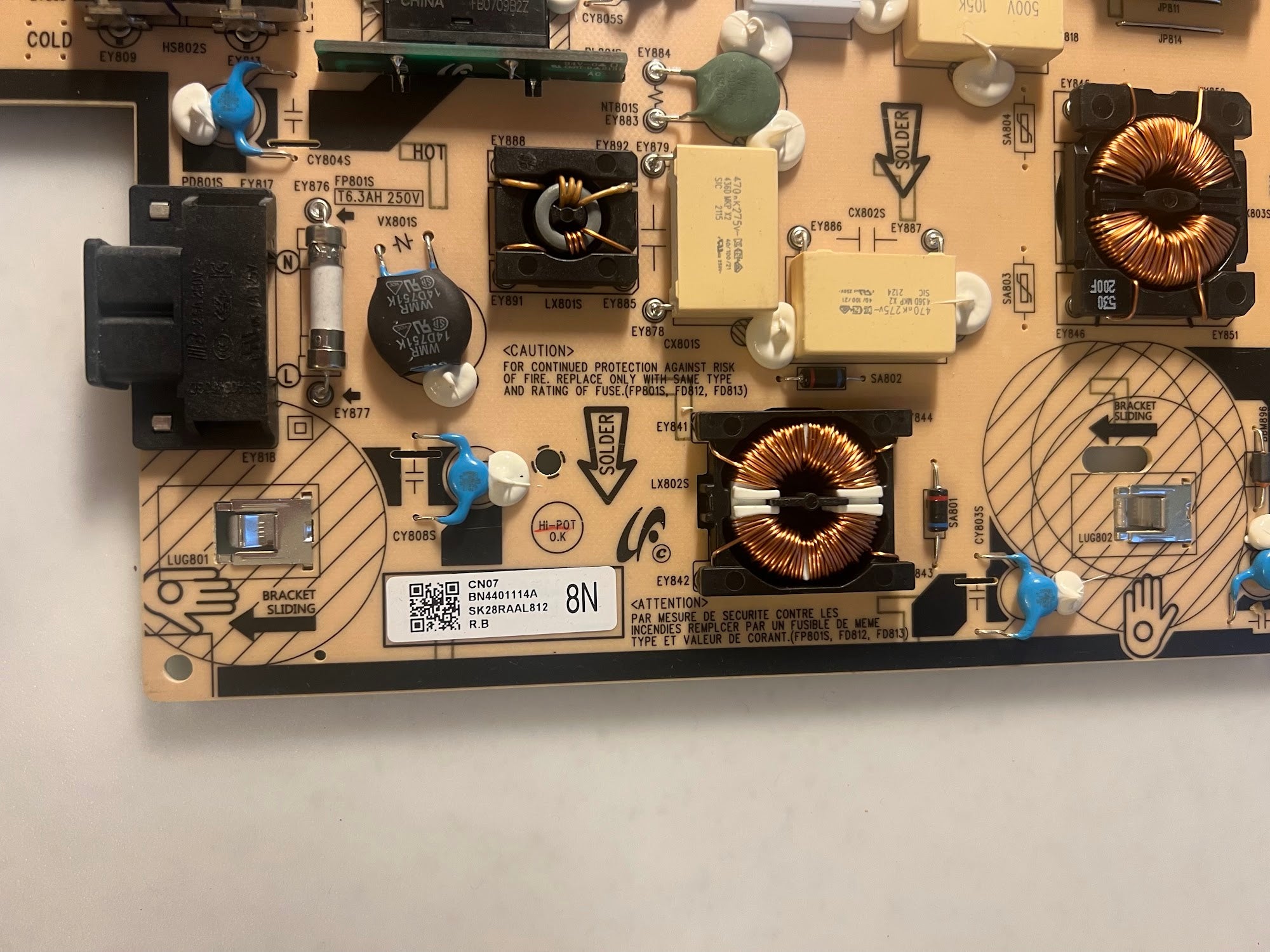 BN44-01114A power supply for Samsung QE55QN85AAT