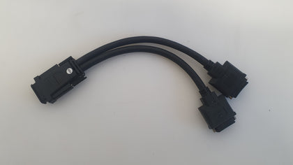 Matrox LFH-60pin To Dual DVI Black Cable F16123-00 Splitter For G450 Mms
