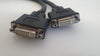 Matrox LFH-60pin To Dual DVI Black Cable F16123-00 Splitter For G450 Mms