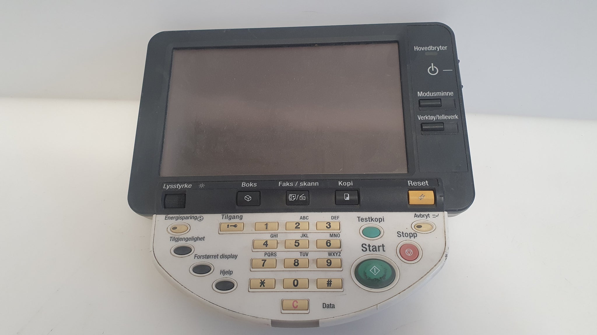 Konica Minolta Bizhub C353 Control Panel A02EM710-04