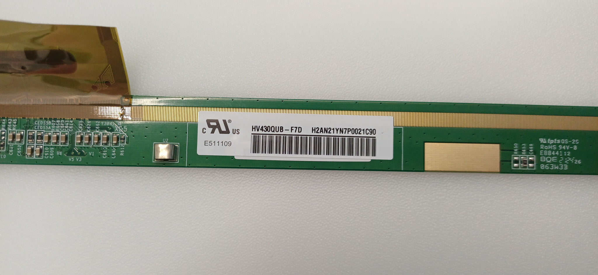 LG 43UP75003LF Smart TV Matrix Buffer Board - HV430QUB-F7D